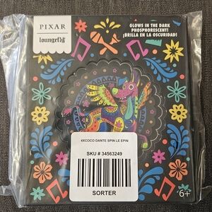 Loungefly Pixar Glow-in-the-Dark Dante Pin